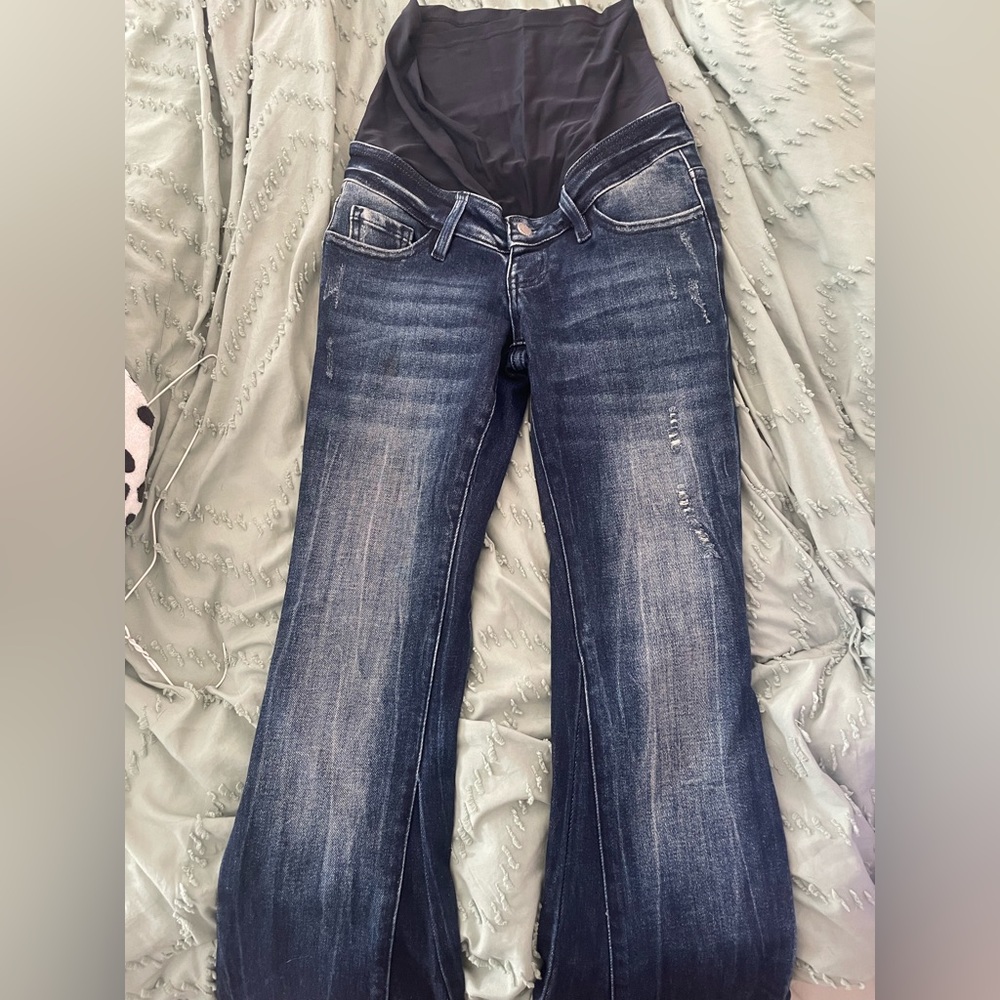 KanCan Maternity Flare Jeans. Size 25.